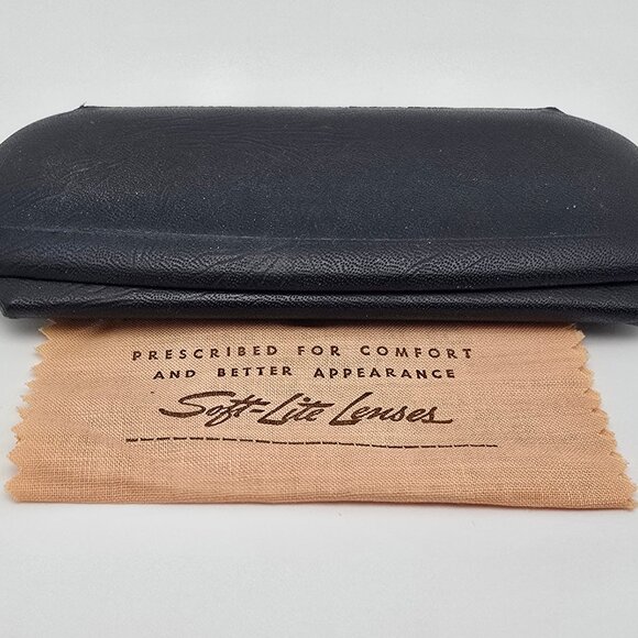 Bausch & Lomb B&L Arco Ful-Vue 1/10 12K GF Gold Filled Antique Eyeglasses w Case - Picture 16 of 16